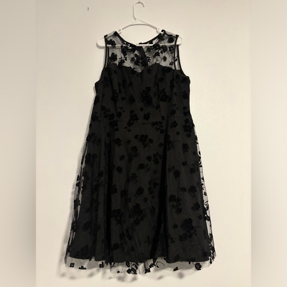 Sexy black dress
